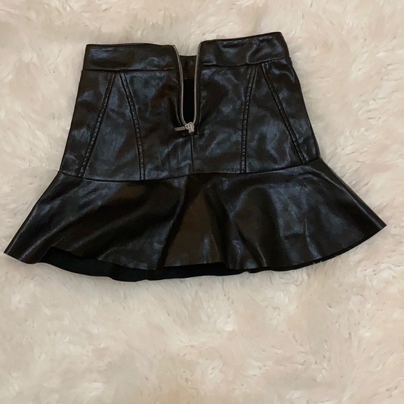 Leather skirt size XXS - Picture 2 of 6